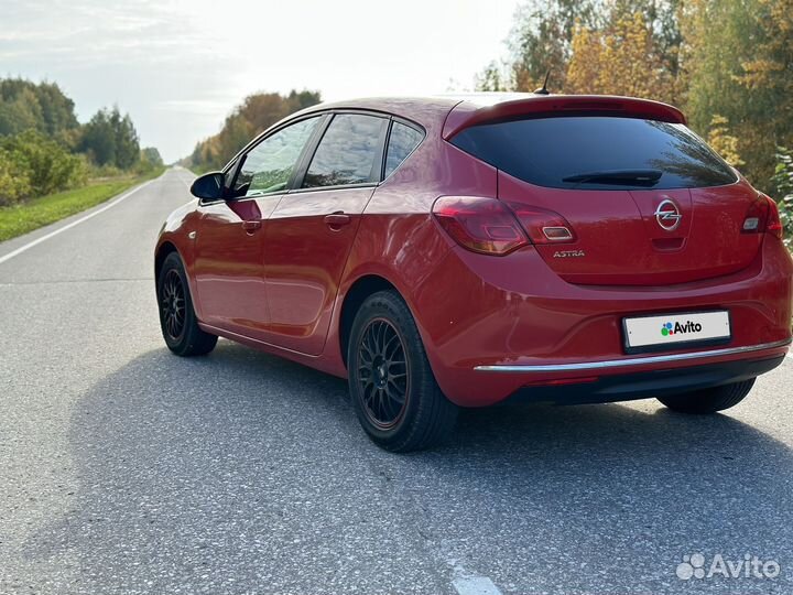 Opel Astra 1.6 AT, 2013, 91 000 км