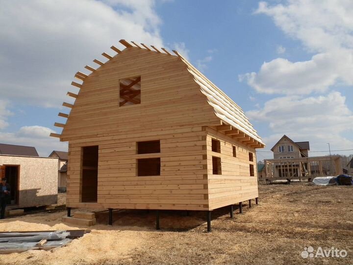 Строительство домов из бруса с нуля до ключа