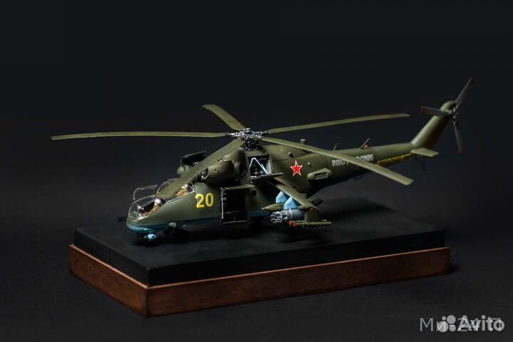 Модель вертолета ми 24П