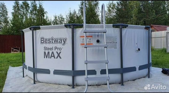 Каркасный бассейн новый