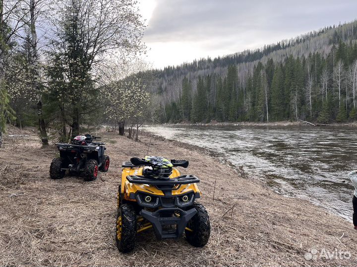 Романтическое свидание-прогулка на квадроцикле
