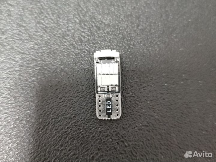 Светодиодные лампы w5w 10 штук