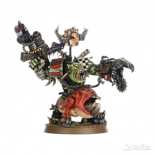 Warhammer 40000 миниатюры grukk face-rippa