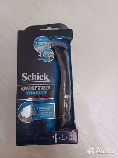 Schick quattro станок для бритья + триммер