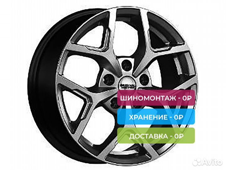 R16 5x114,3 6,5J ET50 D66,1 Скад Kl-368 графит