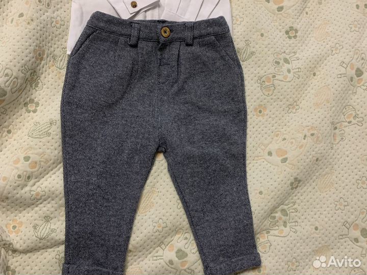 Рубашка на мальчика 68, брюки 74