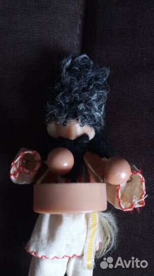 Фигурка Гуцулла с барабаном, СССР