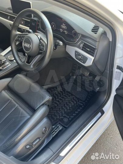 Коврики Audi A4 (B9) Правый руль салон 3D