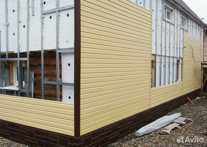 Монтаж фасада. Монтаж сайдинга и фасадных панелей