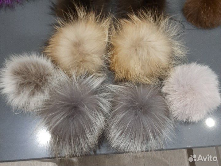Помпон меховой