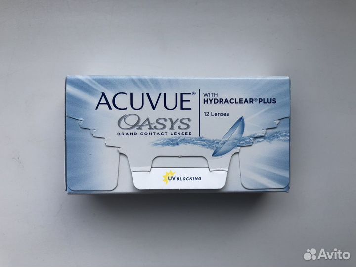 Линзы контактные Acuvue Oasys двухнедельные