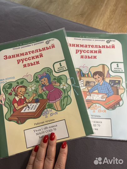 Занимательный русский язык Комплект тетрадей