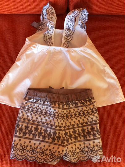 Летние костюмчики для девочки