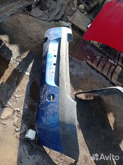 Бампер рено логан