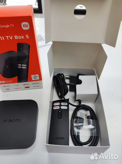 Тв-приставка Xiaomi Mi Box S (ц104)