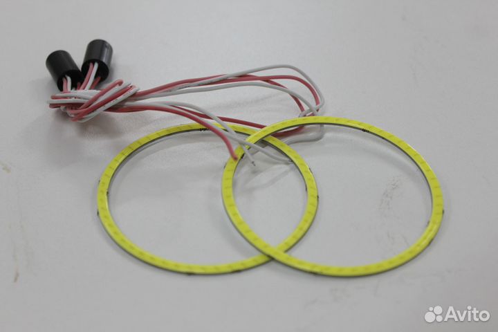 Светодиодные кольца JR Autogift COB d85мм ком-т (2