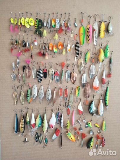 Блесна колебалки, вертушки