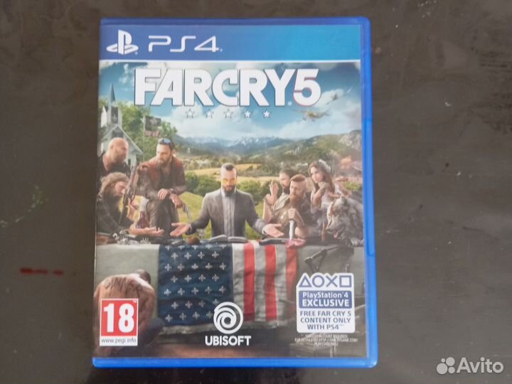 Far cry 5 ps4 диск