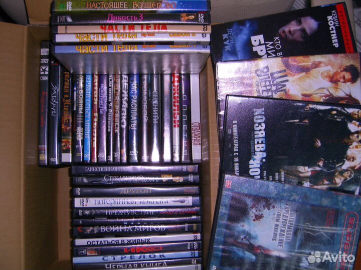 DVD фильмы, разные жанры