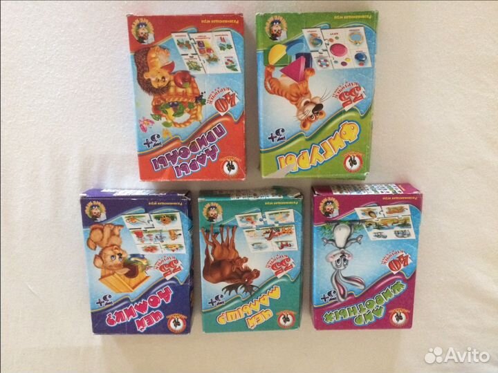Настольные игры для детей от 3х лет