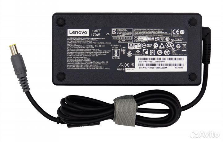 Блок питания Lenovo 7.9x5.5мм, 170W (20V, 8.5A) бе