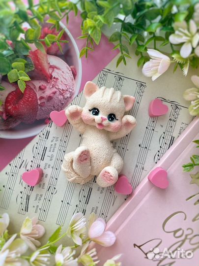 Мыло ручной работы Кошечка