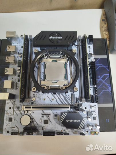 Мат плата + проц 14 ядер + 16 Гб DDR4