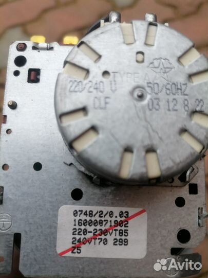 Программатор к стиральной машине аристон