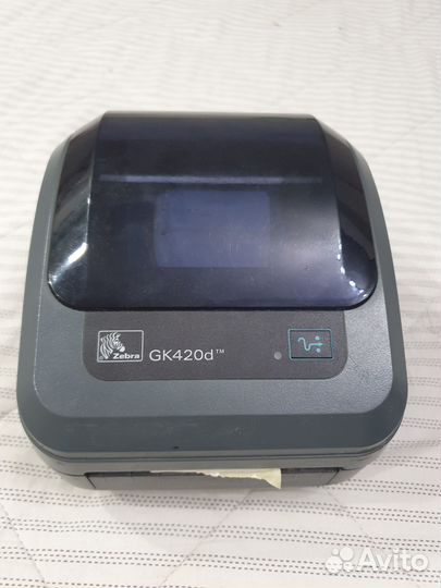 Термопринтер печати этикеток Zebra GK420d