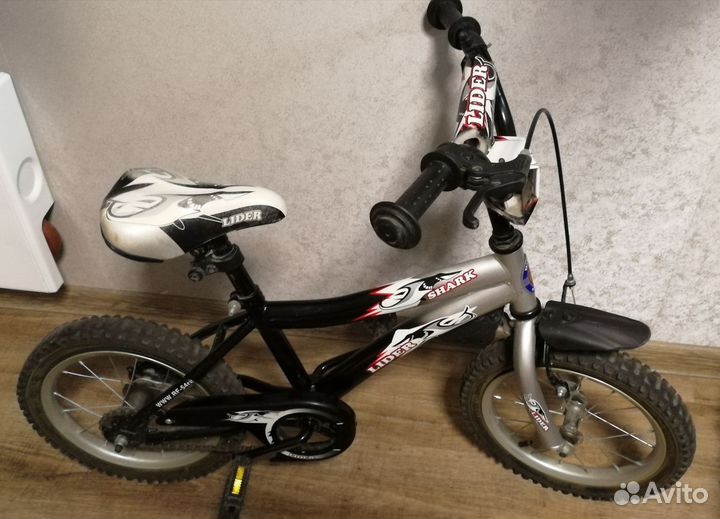 Детский велосипед бу диаметр колес 14 lider
