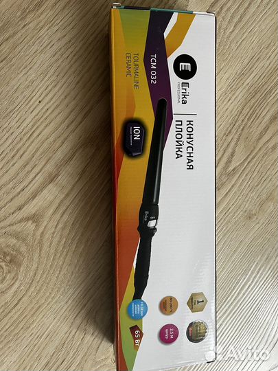 Новая профессиональная конусная плойка Erika