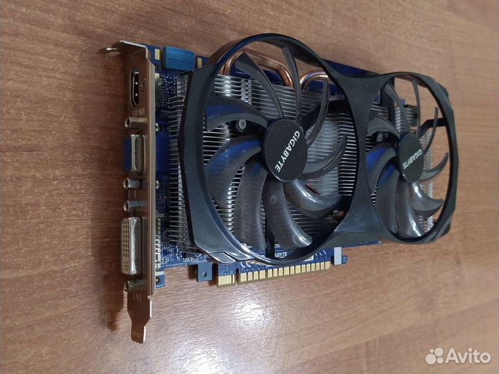 Видеокарта Gigabyte GeForce gtx 550 ti