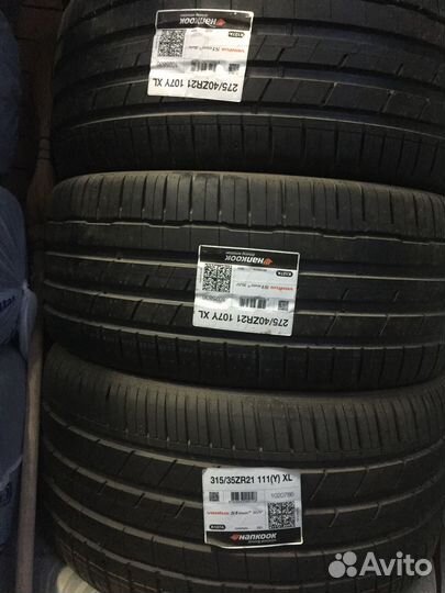 Hankook Ventus S1 Evo3 SUV K127A 275/40 R21 и 315/35 R21 112Y