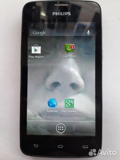 Philips Xenium W3568, 4 ГБ