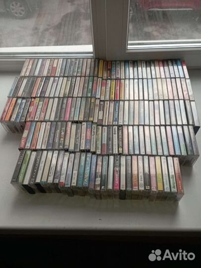 200 Аудиокассет попса начало 2000х