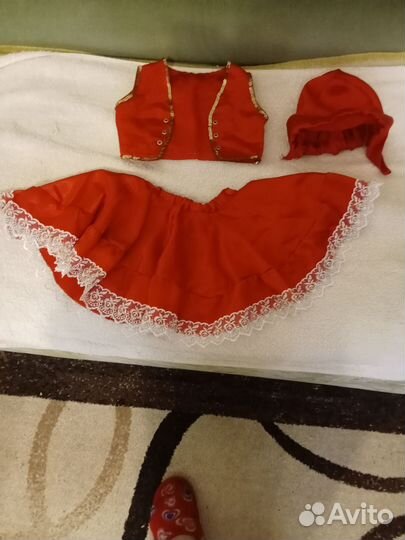 Новогодний костюм для девочки 92