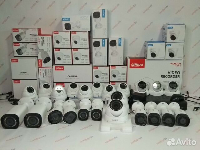 Комплект видеонаблюдения 4Мп Dahua 23 Камеры IP