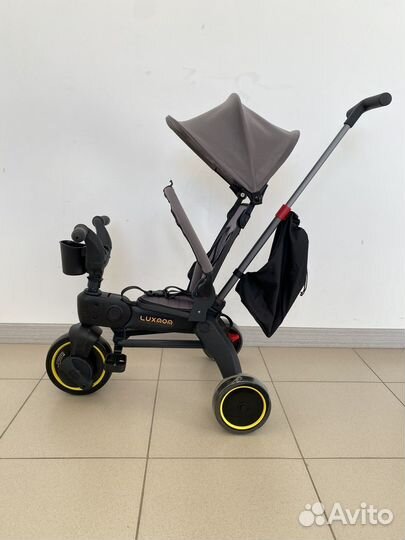 Велосипед Luxmom S7 складной серый