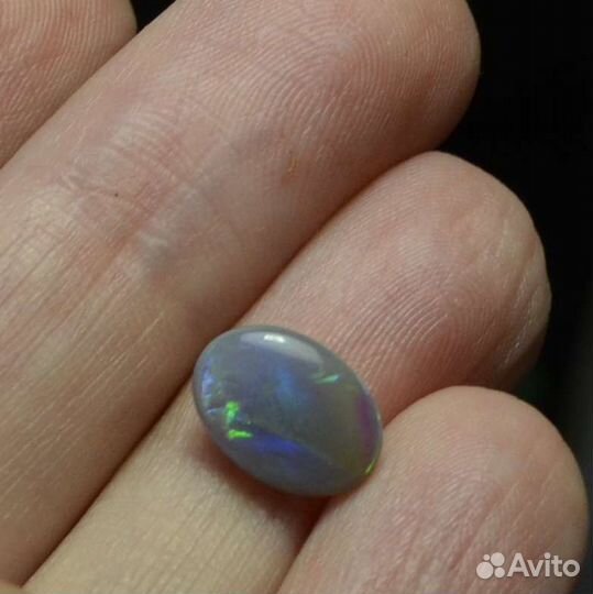 Опал Австралия получерный вспышка