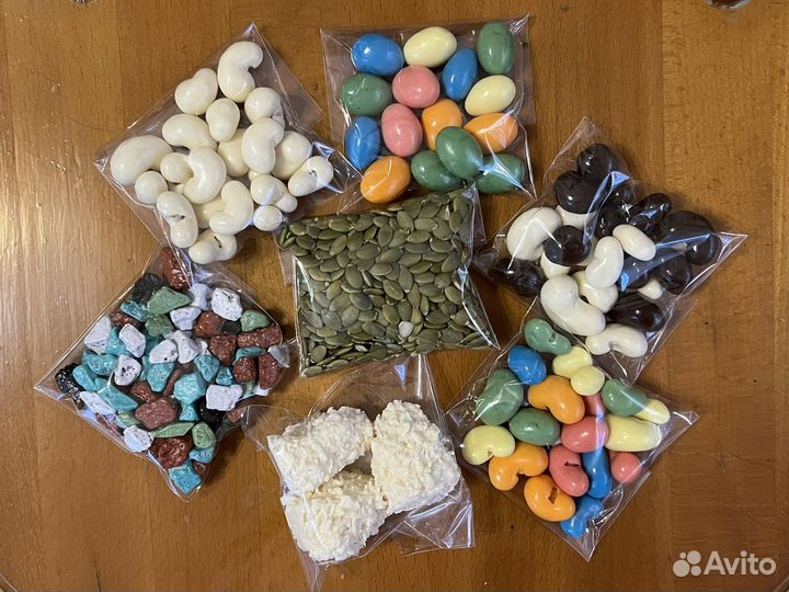 Орехи и сухофрукты фасованные оптом