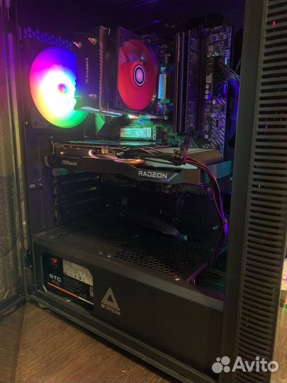 Мощный игровой пу ryzen 5 5600g rx 6600 8gb