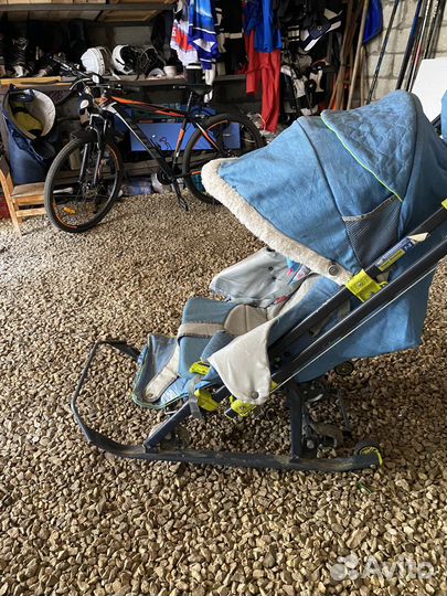 Коляска санки