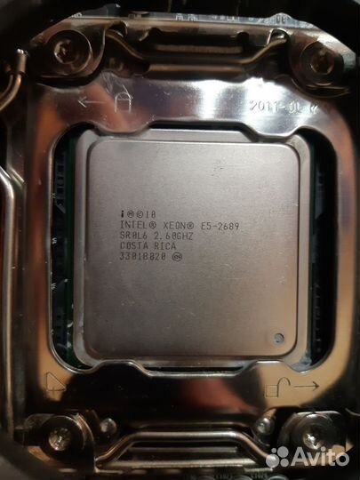 Материнская плата с процессором xeon e5 2689