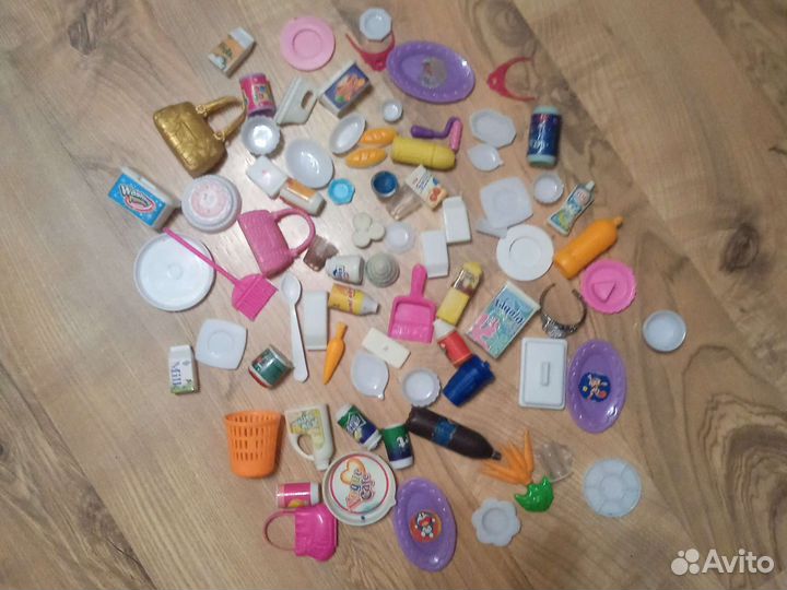 Аксессуары для кукол барби, мебель