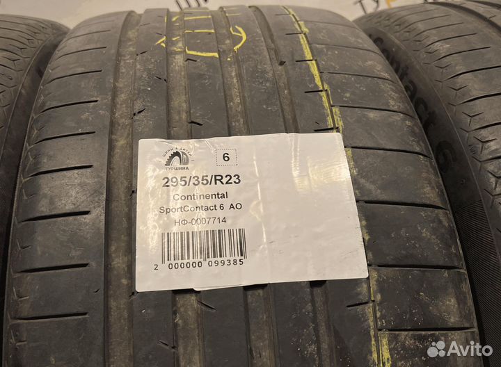 Continental SportContact 6 295/35 R23 94Y