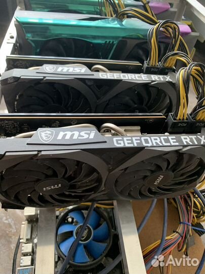 Майнинг ферма rtx 3070 no lhr
