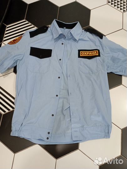 Форма рубашка охранника