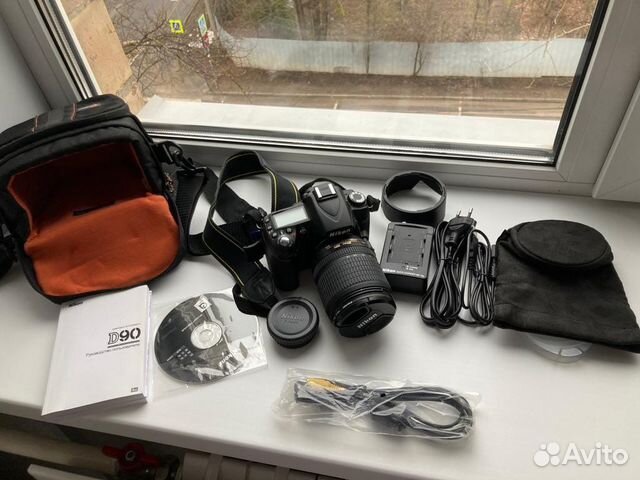 Зеркальный фотоаппарат nikon d 90 Kit