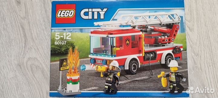 Конструктор Lego City Оригинал Пожарная машина