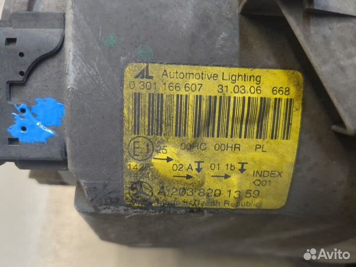 Фара (передняя) левая Mercedes C W203, 2006